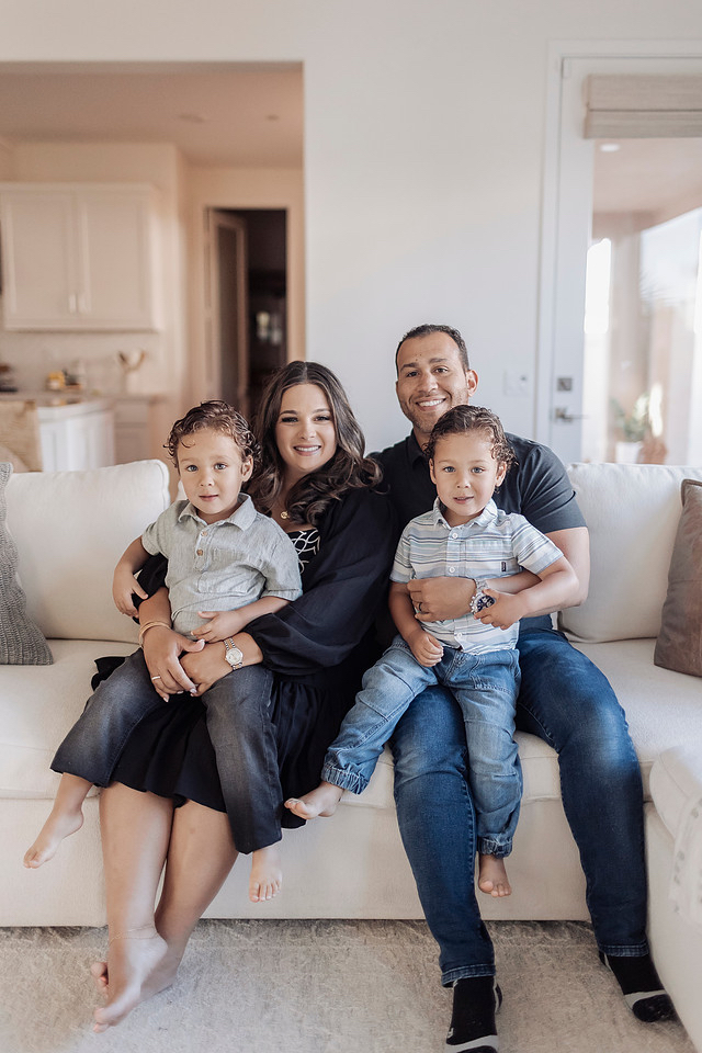 Ramie Khalil with his family